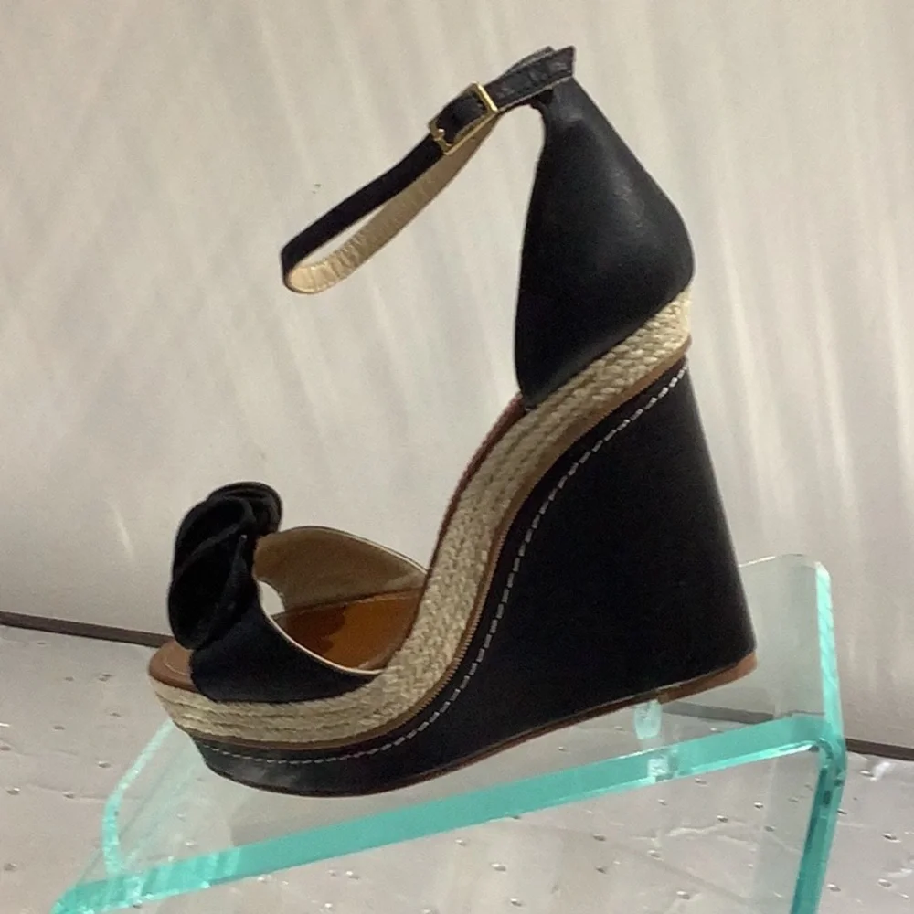 Paloma Barcelo’ Espadrille Vero Cuoio Wedge Sandals EU 41 / US 8 - 8.5